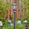 Loria outdoor light, path light black, 1-light source, Motion sensor