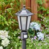 Loria outdoor light, path light black, 1-light source, Motion sensor