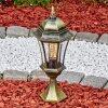 Etoe outdoor light, pedestal light, path light brown, gold, 1-light source