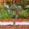 Anfei outdoor light, pedestal light, path light brown, gold, 1-light source