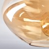 Mertola ceiling light Amber, 1-light source