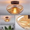 Mertola ceiling light Amber, 1-light source