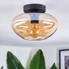 Mertola ceiling light Amber, 1-light source