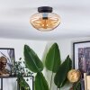 Mertola ceiling light Amber, 1-light source