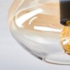 Mertola ceiling light Amber, clear, 1-light source