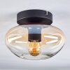 Mertola ceiling light Amber, clear, 1-light source