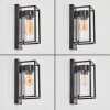 Boucinho outdoor wall light black, 1-light source