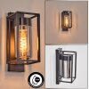 Boucinho outdoor wall light black, 1-light source