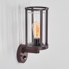 Martinha outdoor wall light rust-coloured, 1-light source, Motion sensor