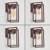 Doninhas outdoor wall light rust-coloured, 1-light source