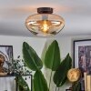 Mertola ceiling light Amber, clear, 1-light source