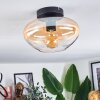 Mertola ceiling light Amber, clear, 1-light source