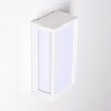 MONTREUX Outdoor Wall Light LED aluminium, white, 1-light source