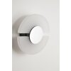 Lutec Savona wall light LED brushed steel, 1-light source