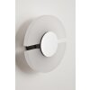 Lutec Savona wall light LED brushed steel, 1-light source