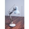 Globo Famous desk light white, 1-light source