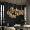 Pendelleuchte pendant light anthracite, 7-light sources