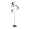 Stehleuchte floor lamp anthracite, 3-light sources