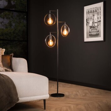 Stehleuchte floor lamp anthracite, 3-light sources