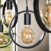 Pendelleuchte pendant light anthracite, 7-light sources