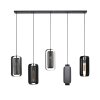 Pendelleuchte pendant light anthracite, 5-light sources