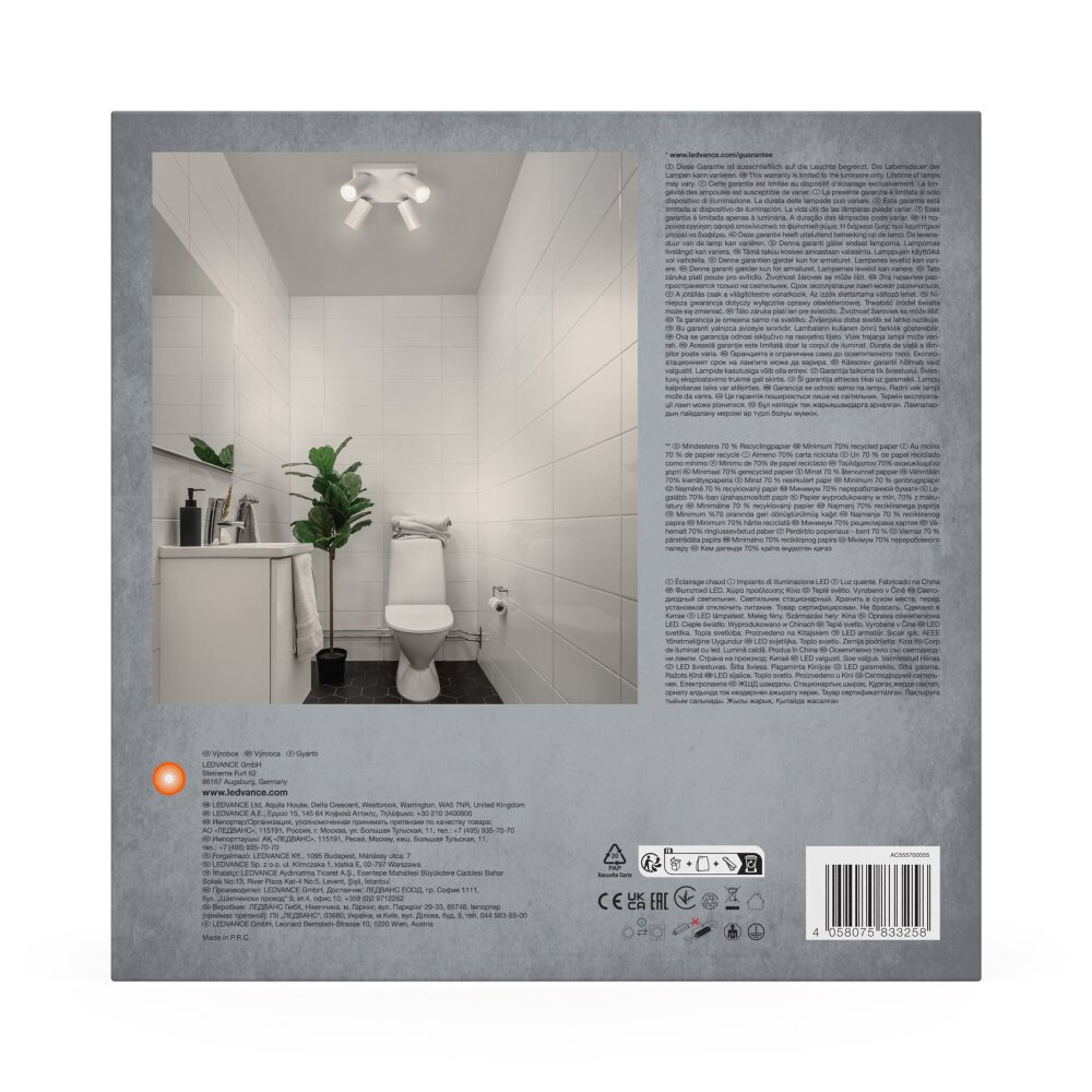 Ledvance Lights Spot ceiling light LED white, 4-light sources