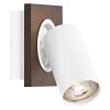 Ledvance Lights Spot ceiling light LED Wood like finish, white, 1-light source