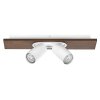 Ledvance Lights Spot ceiling light LED Wood like finish, white, 2-light sources