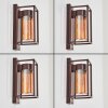 Boucinho outdoor wall light rust-coloured, 1-light source