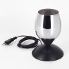 Verfidelas decorative light, table lamp black, 1-light source