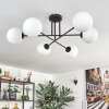 Gastor ceiling light, globe light white, 6-light sources