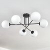 Gastor ceiling light, globe light white, 6-light sources