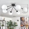 Koyoto ceiling light, globe light 15 cm white, 6-light sources