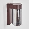 Encoberta outdoor wall light rust-coloured, 1-light source