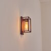 Boucinho outdoor wall light rust-coloured, 1-light source, Motion sensor