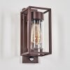 Boucinho outdoor wall light rust-coloured, 1-light source, Motion sensor