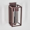 Boucinho outdoor wall light rust-coloured, 1-light source, Motion sensor