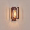 Boucinho outdoor wall light rust-coloured, 1-light source, Motion sensor