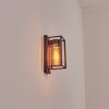 Boucinho outdoor wall light rust-coloured, 1-light source, Motion sensor