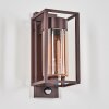 Boucinho outdoor wall light rust-coloured, 1-light source, Motion sensor