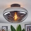 Mertola ceiling light Smoke-coloured, 1-light source