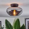 Mertola ceiling light Smoke-coloured, 1-light source