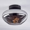 Mertola ceiling light Smoke-coloured, 1-light source