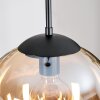 Gastor hanging light, globe light Amber, 1-light source