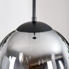 Gastor hanging light, globe light clear, Smoke-coloured, 1-light source