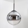 Gastor hanging light, globe light clear, Smoke-coloured, 1-light source