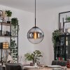 Gastor hanging light, globe light clear, Smoke-coloured, 1-light source