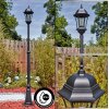 Etoe outdoor light, lamp post, path light black, 1-light source