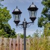 Etoe outdoor light, lamp post, path light black, 2-light sources