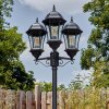 Etoe outdoor light, lamp post, path light black, 3-light sources